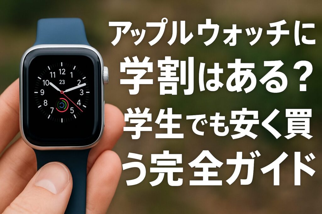 アップルウォッチ最安値の裏ワザ！実質数万円引きの購入ルート
