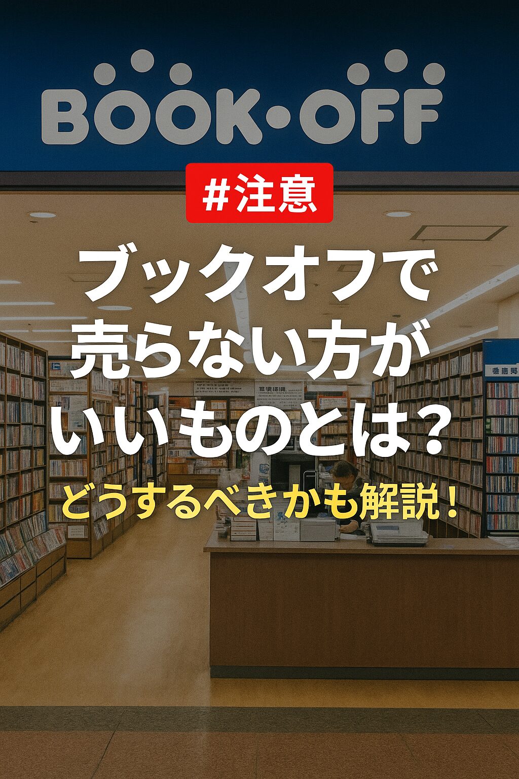 ブックオフで売らない方がいい？買取の罠と2026年損しない処分術