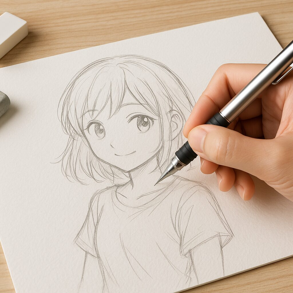 アナログイラストはシャーペン1本で変わる！プロ愛用画材と陰影の神技