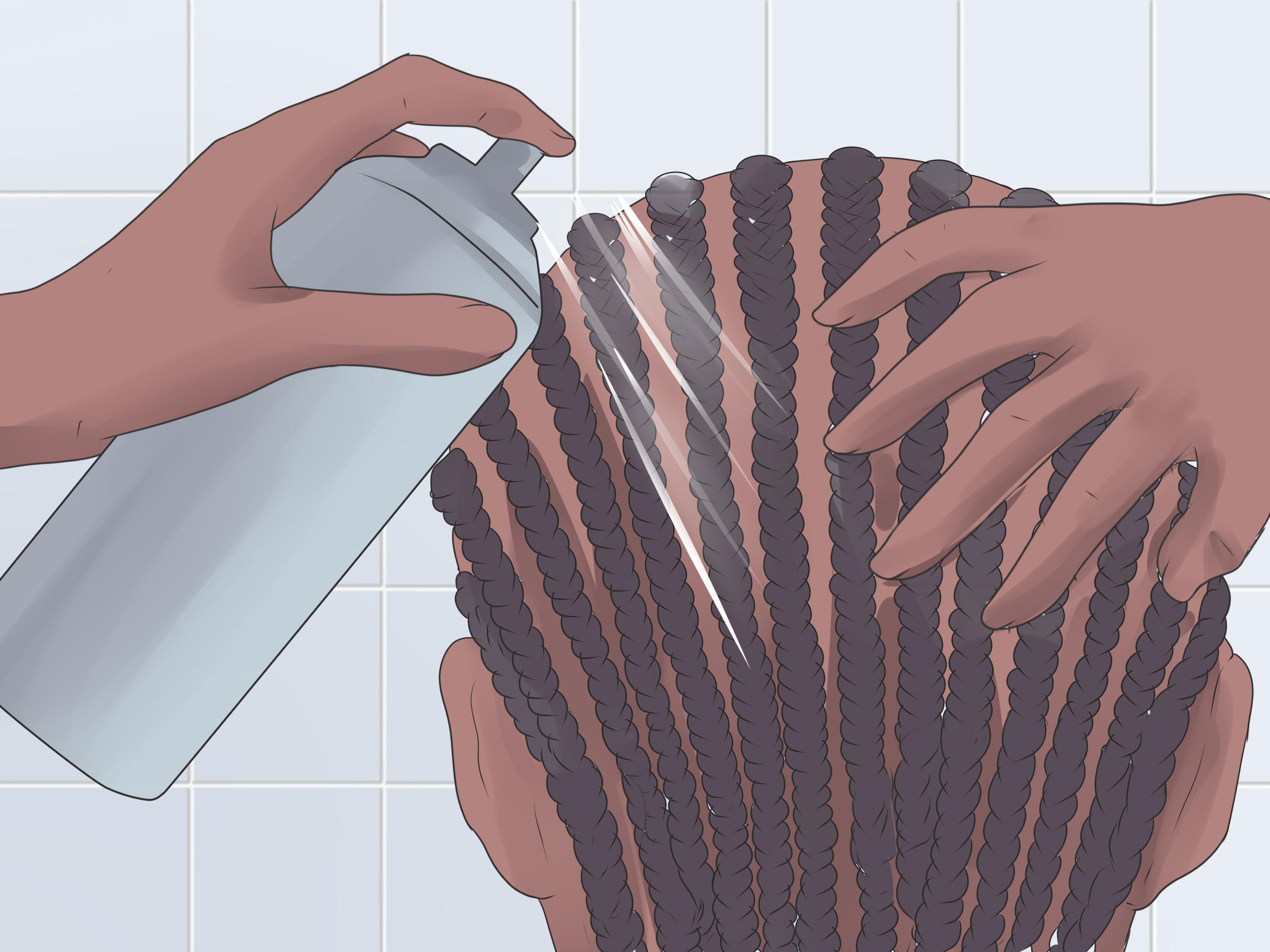 How to Wash Your Hair with Cornrows