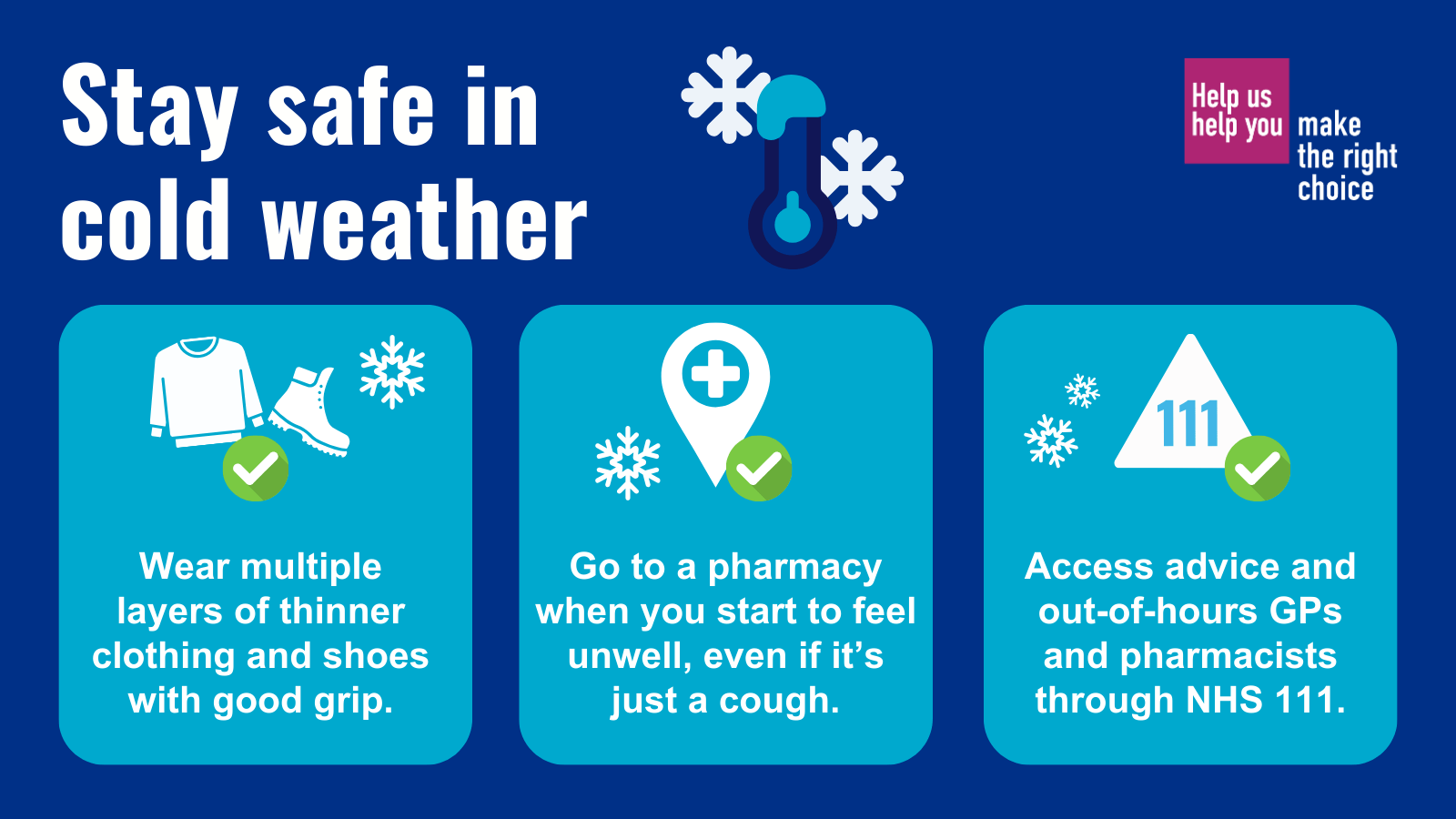 Nhs Advises Minimum Home Temperatures as Cold Weather Warnings Issued