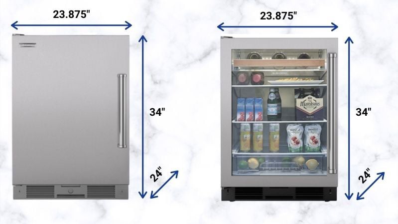 How Wide Is a Mini Fridge