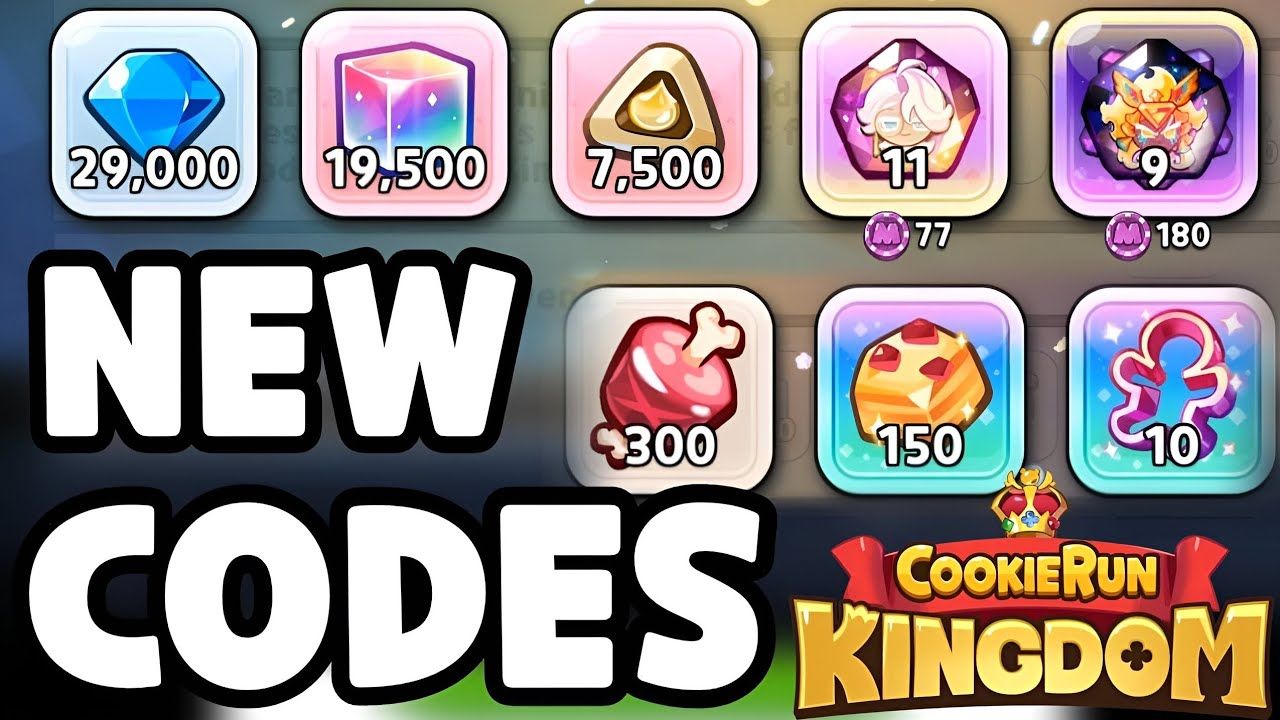 Codes for Cookie Run Kingdom 2026