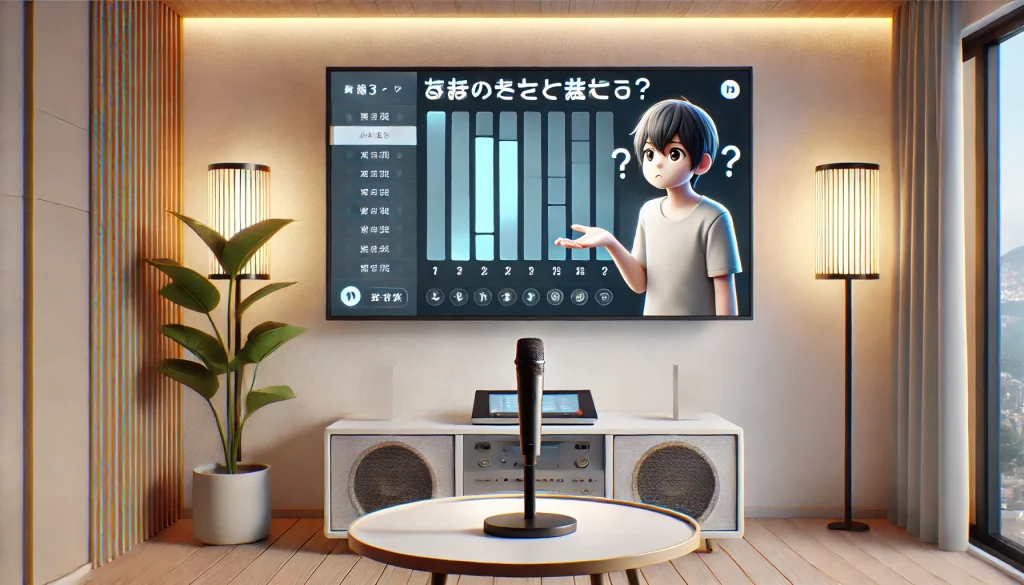 カラオケで音程バーが出ない原因とは？Dam・Joysound対策