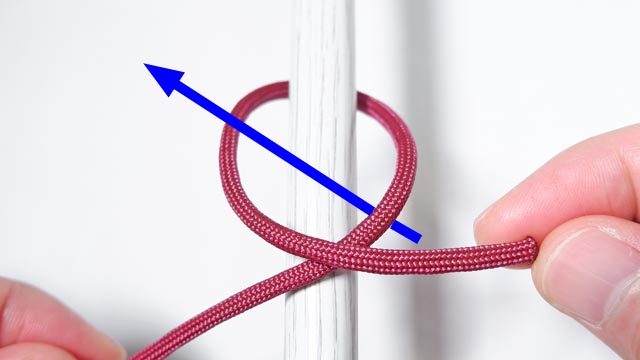 1本の紐で引っ張ると締まる結び方！緩まない裏ワザとプロの極意