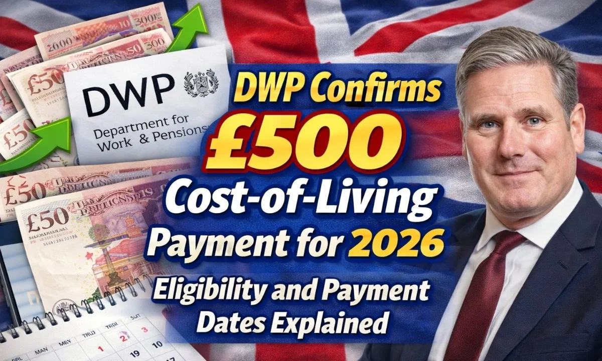 Dwp Cost of Living Payment 2026