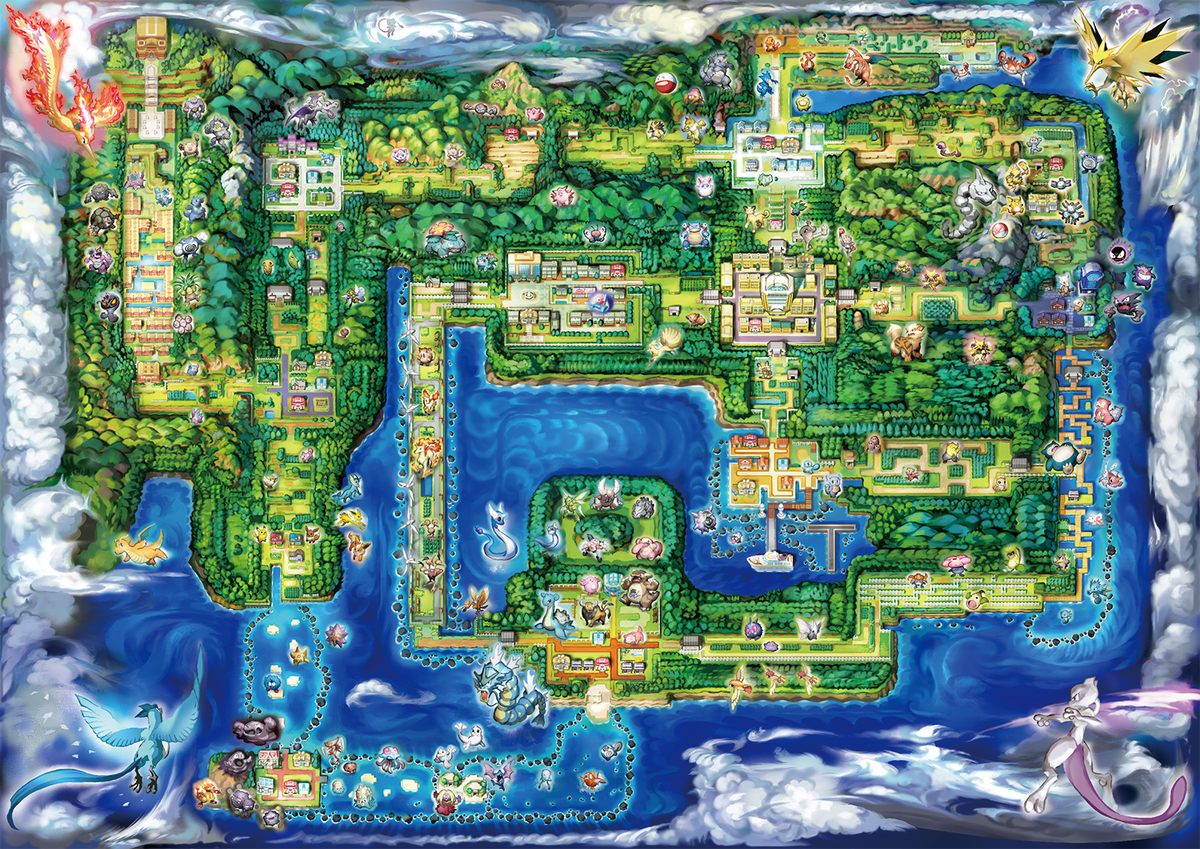 ポケモン原点カントー地方の衝撃裏設定と元ネタ！赤緑から最新作まで解説