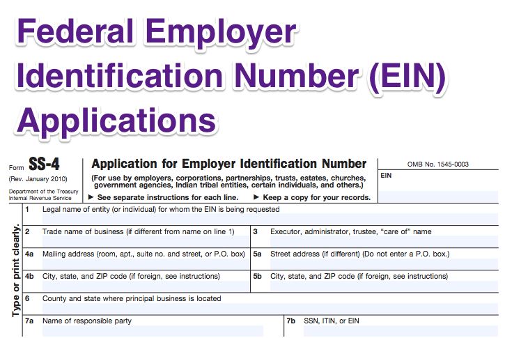 Is Ein Federal or State
