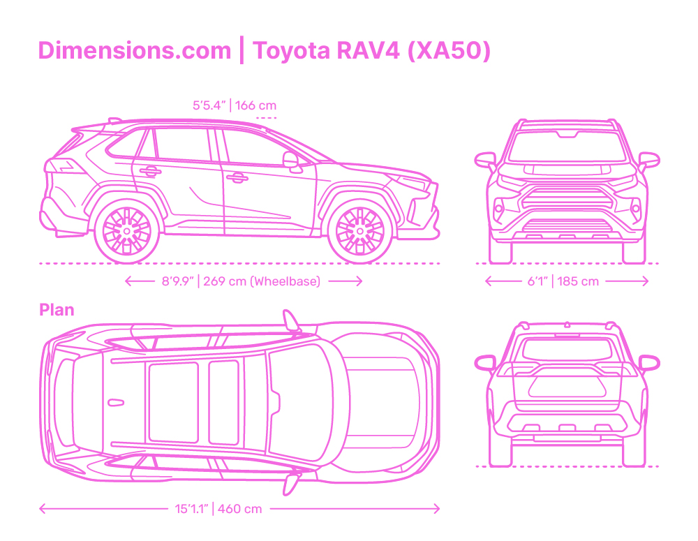 Rav4 Interior Length
