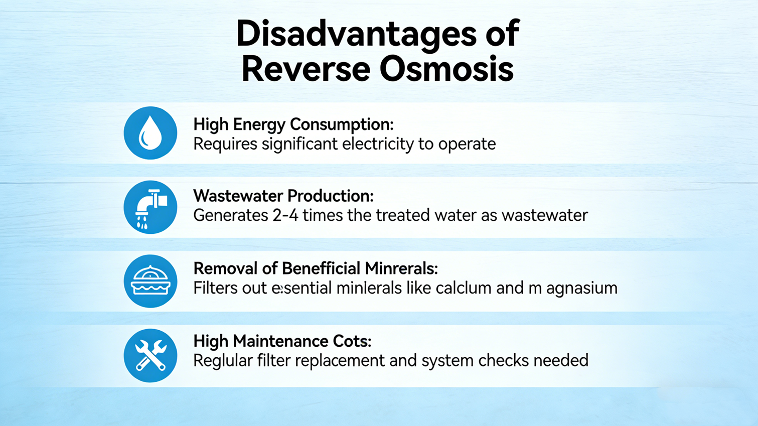 What Are the Disadvantages of Reverse Osmosis