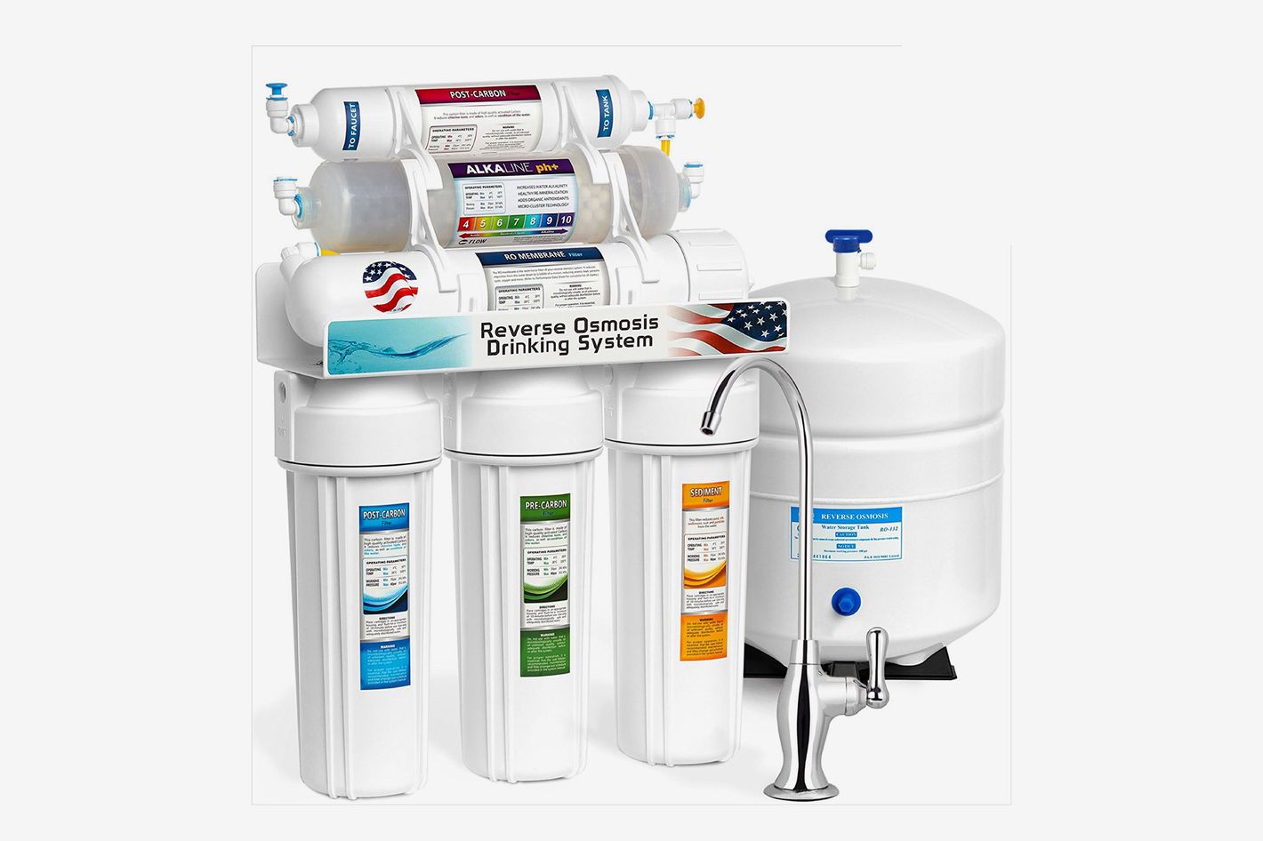 Reverse Osmosis Alkaline Water Filtration System