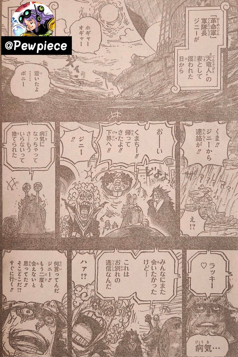 【ワンピース1098話】ジニーの悲劇とは？ボニー誕生に隠された衝撃の真相