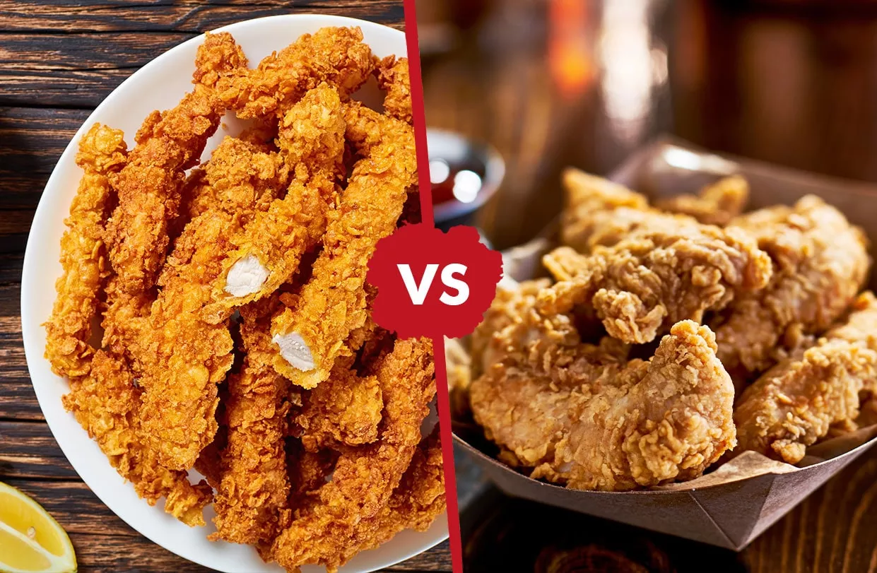 Chicken Tenders vs Strips vs Fingers