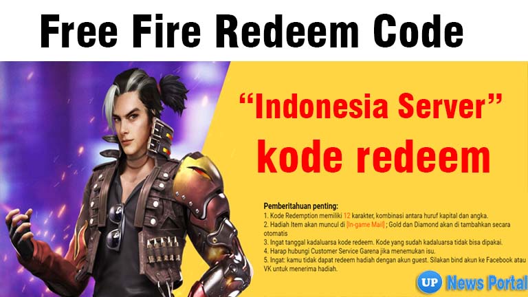 Free Fire Official Giveaway Indonesia 2026 Reward Codes