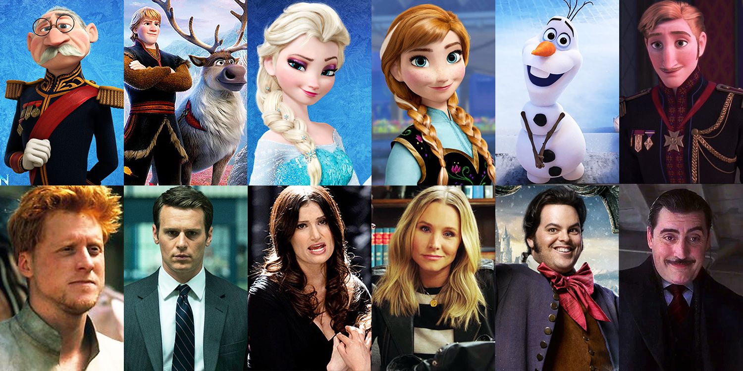 Characters of Frozen Actors