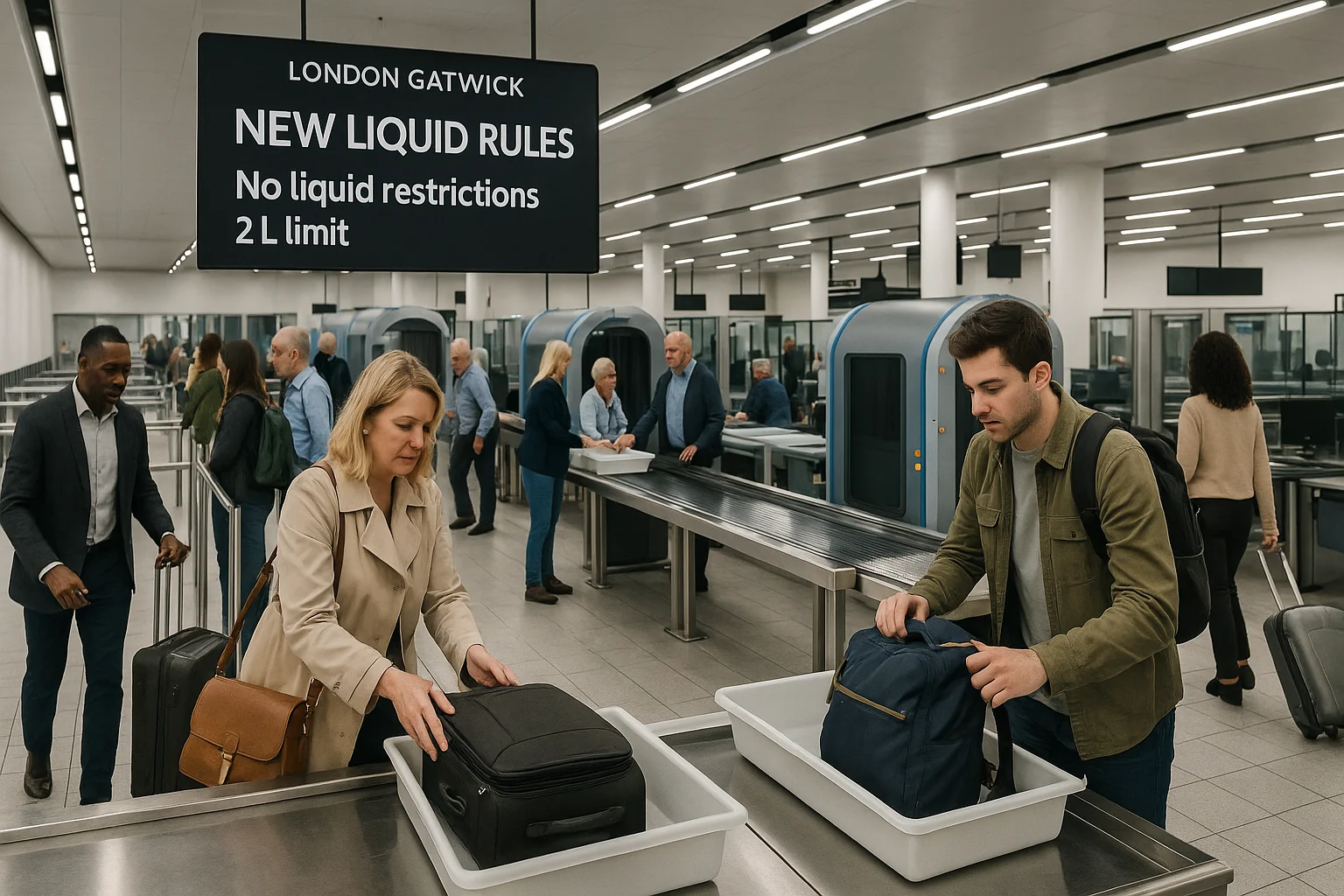 Does Gatwick Have a Liquid Limit