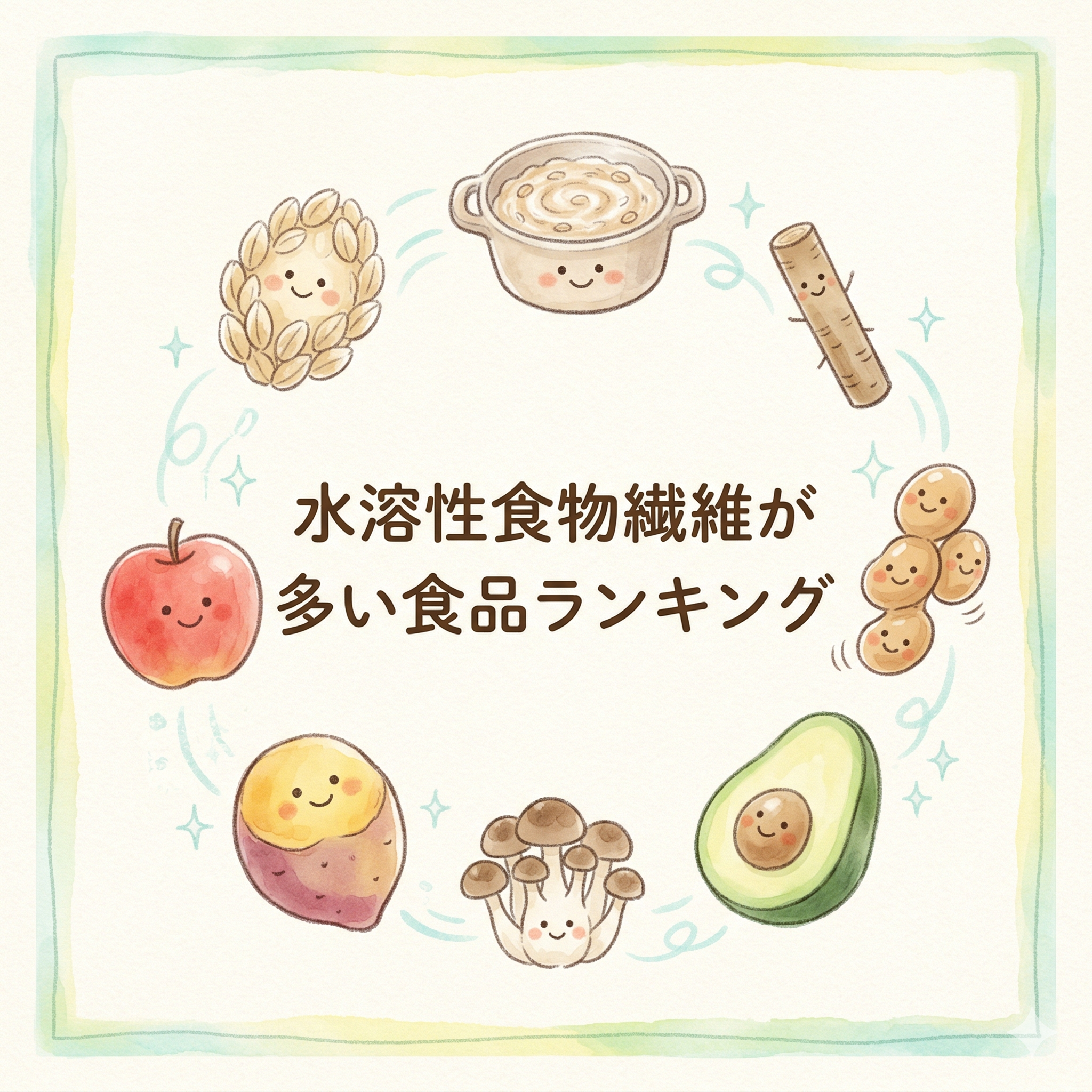 水溶性食物繊維ランキング2026｜便秘悪化の罠と最強食材を徹底解剖