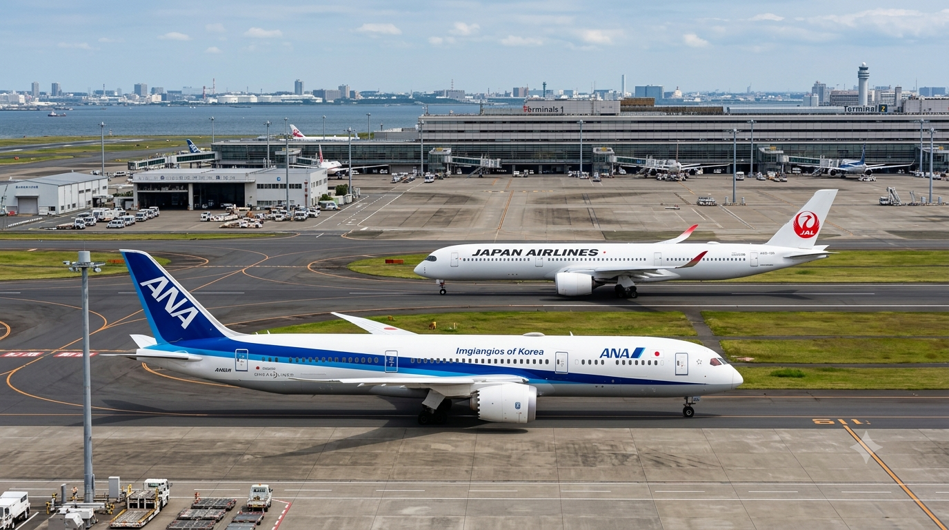 青と赤のプライドが激突！2026年最新版・AnaとJalの決定的な違いと賢い選び方