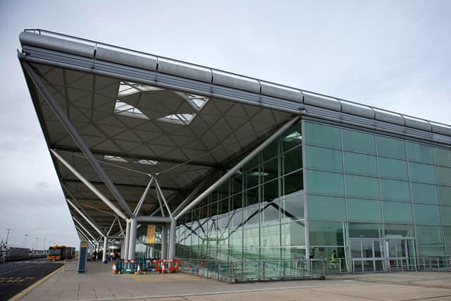 Ex England Footballer Arrested at Stansted Airport