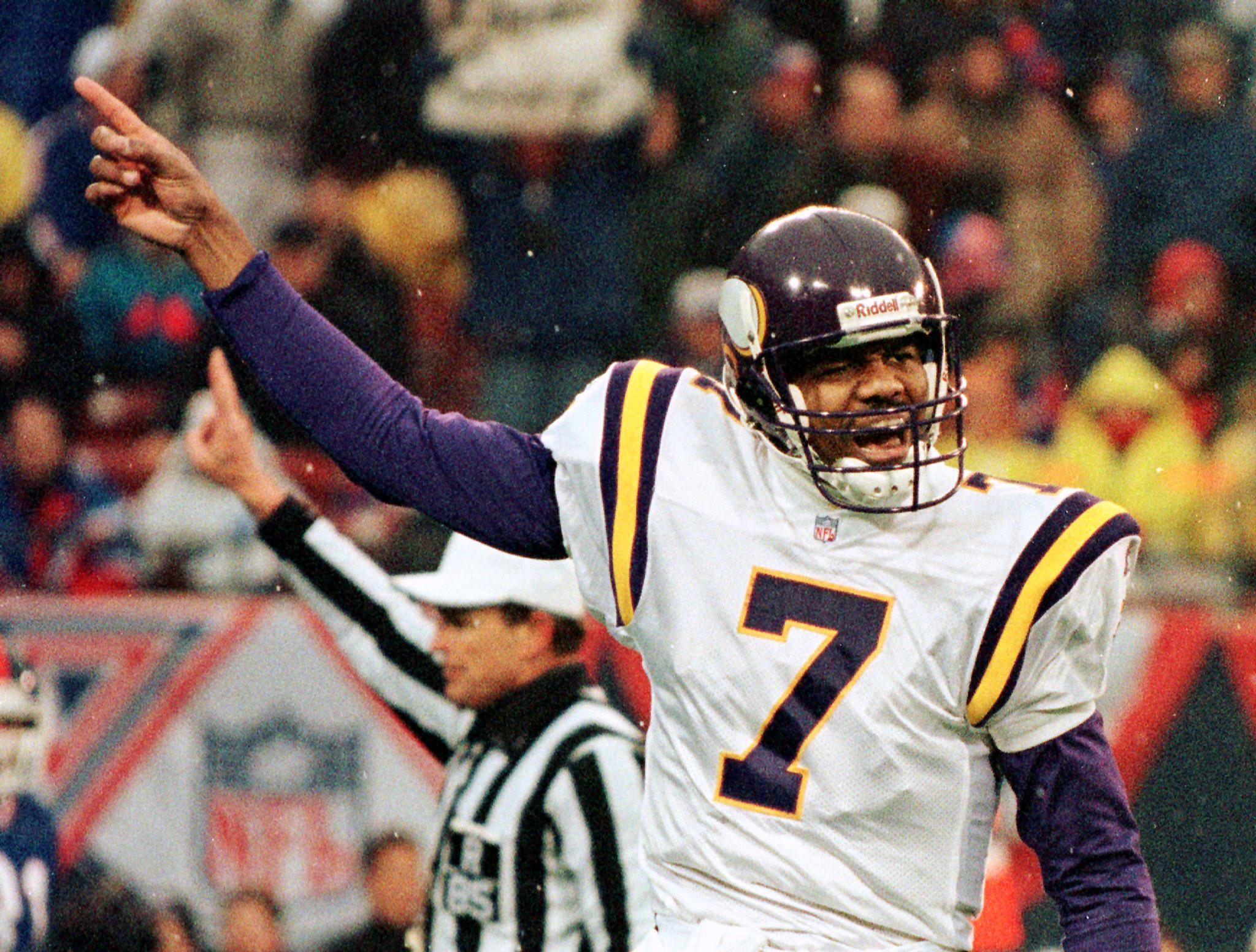 Mn Vikings Quarterbacks History