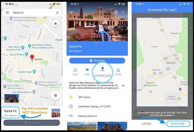 How to Download a Google Map