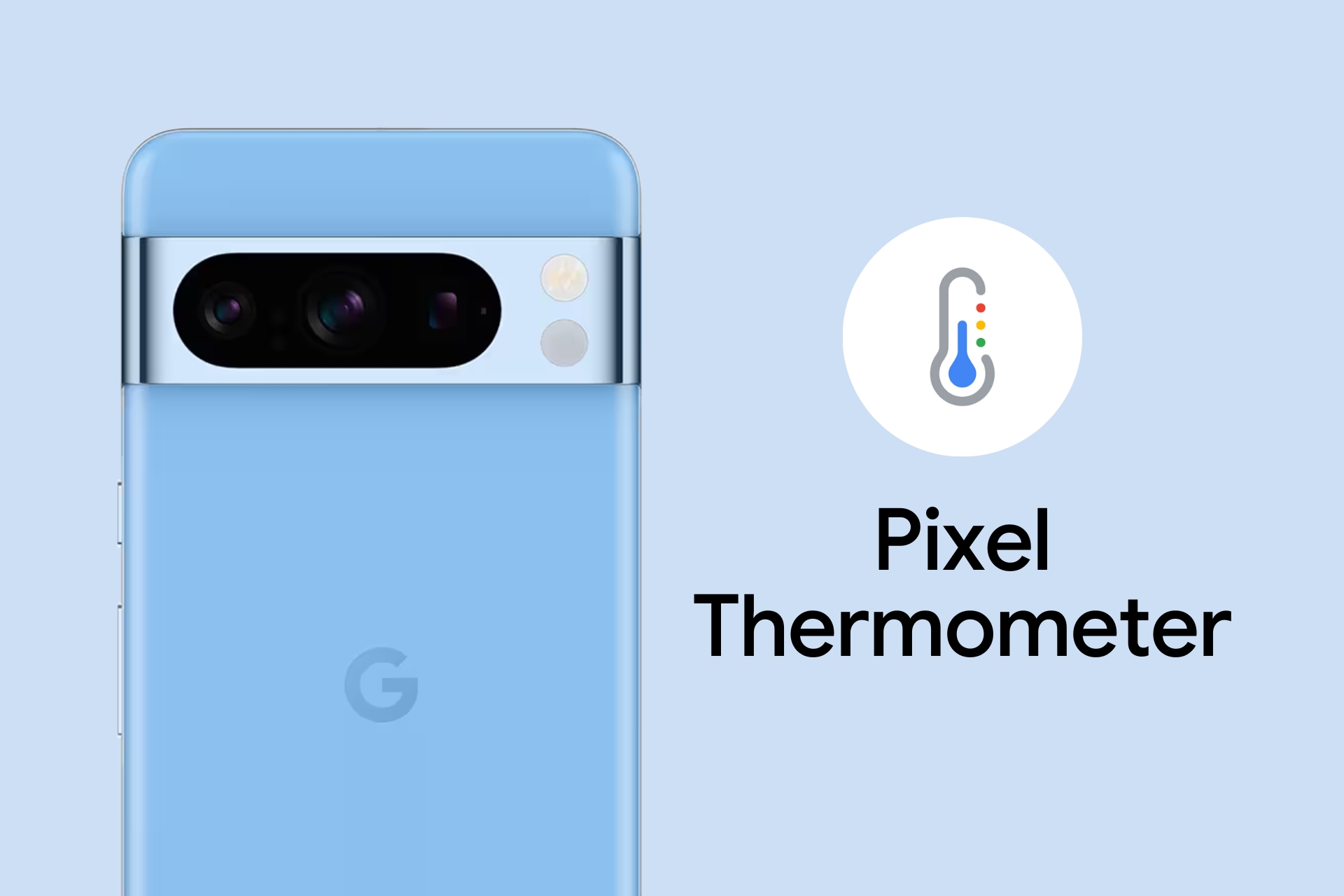 Google Pixel 8 Pro Thermometer App