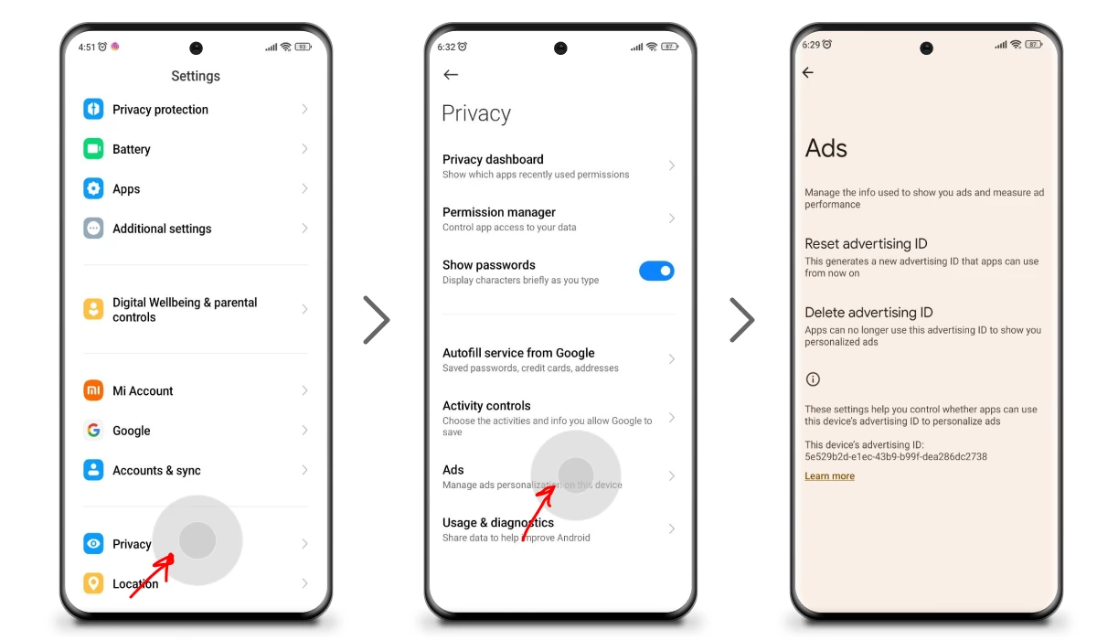 Google Ads Android Remove