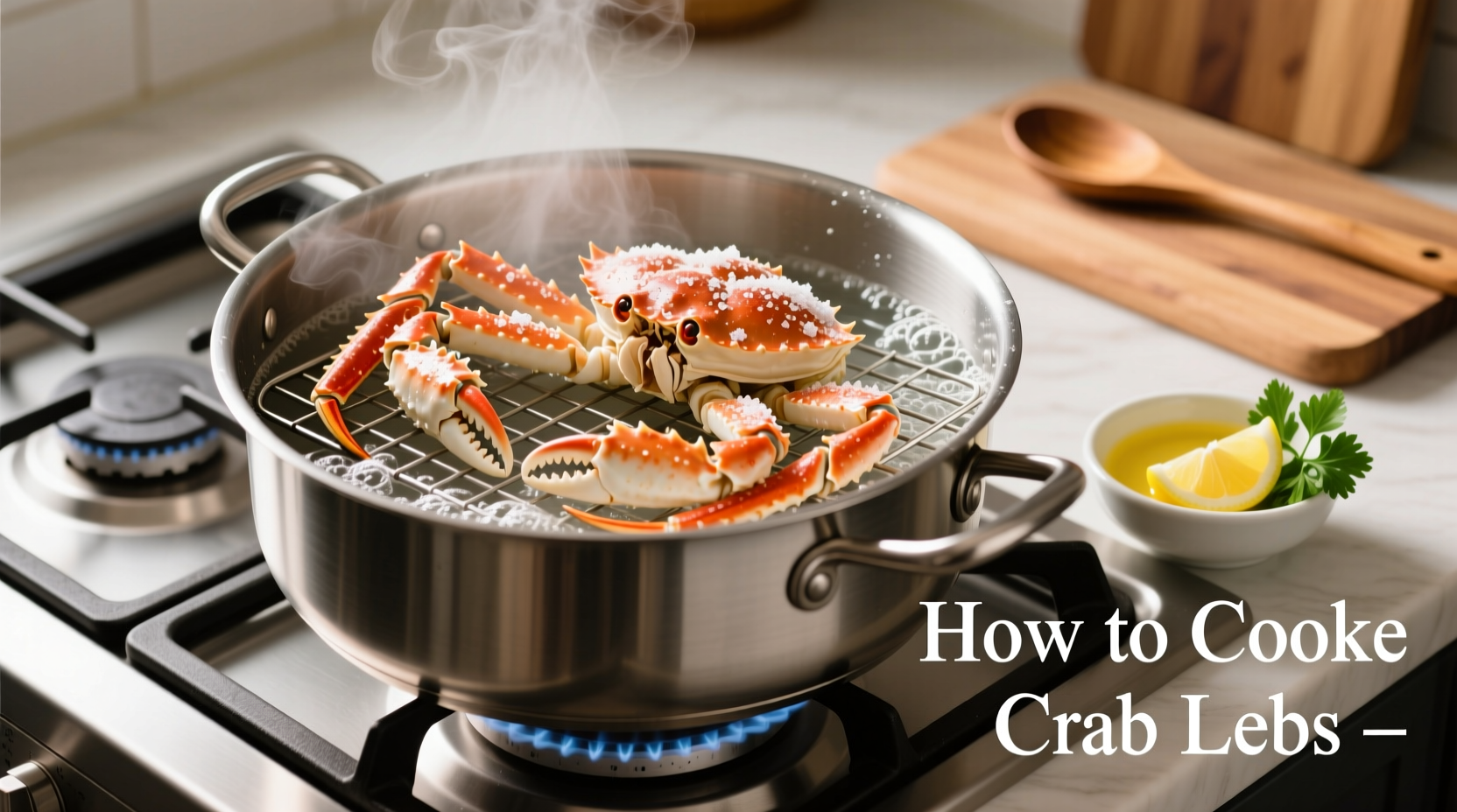 How to Steam Crab Legs on the Stove