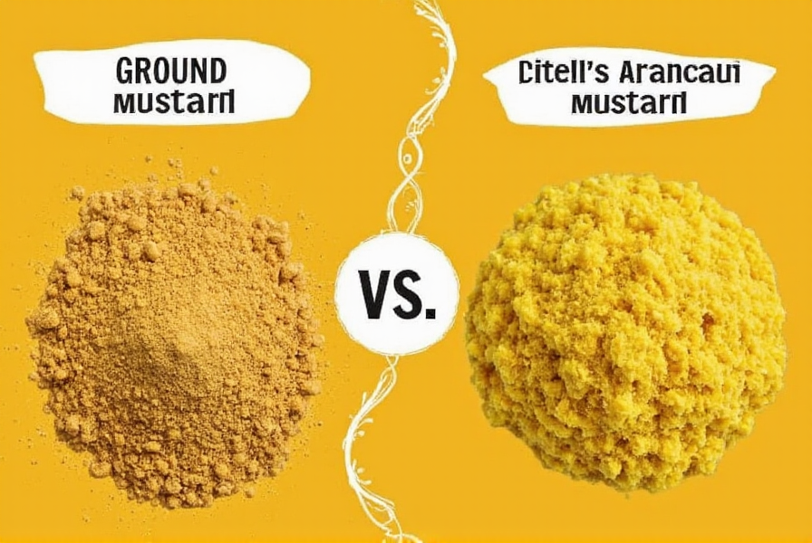 Ground Mustard vs Dry Mustard