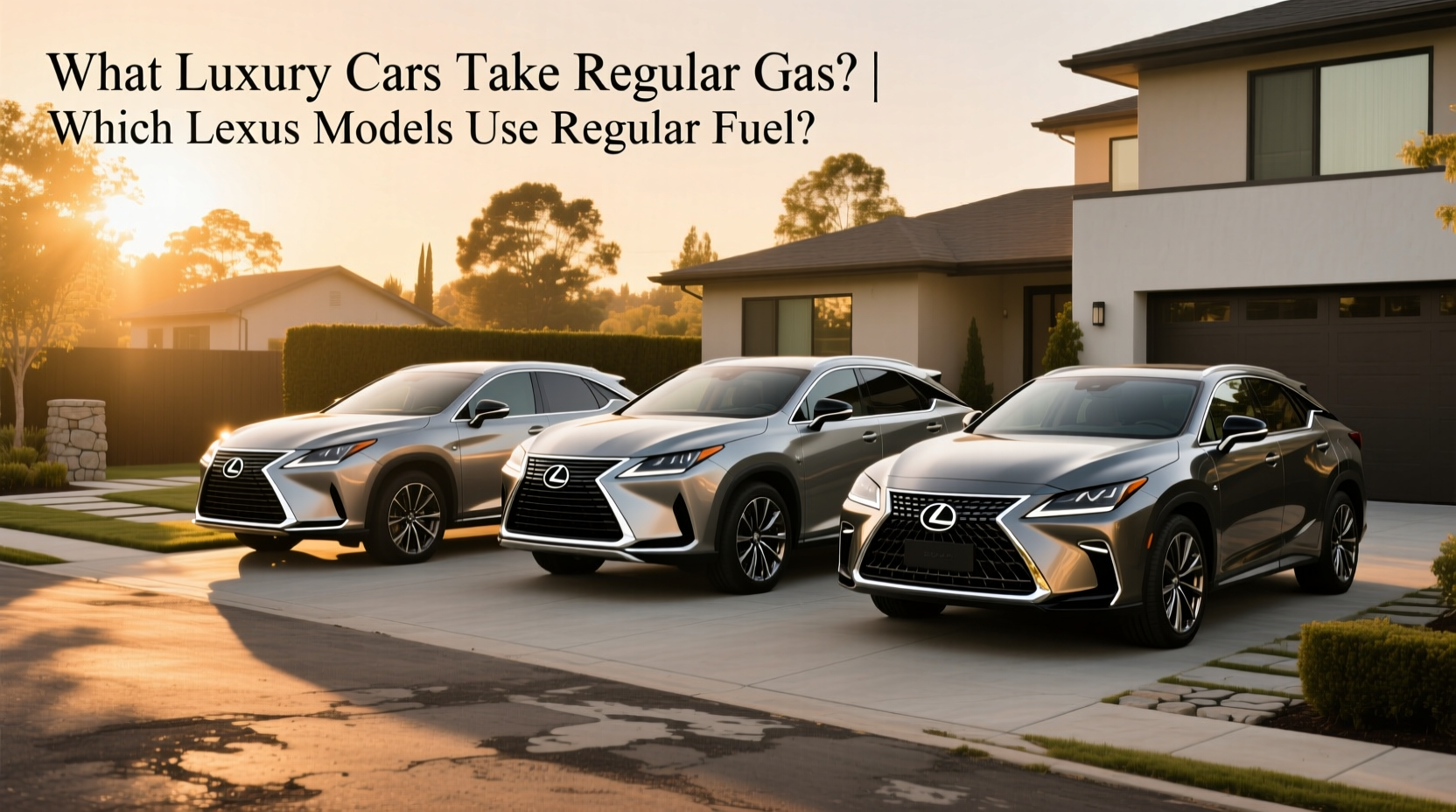 Which Lexus Takes Regular Gas