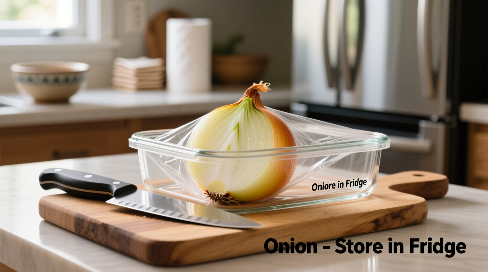 Where to Store Cut Onions