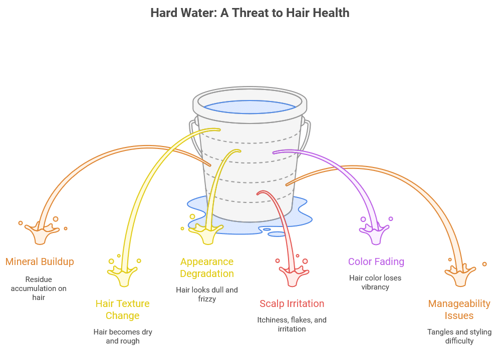 How Does Hard Water Affect Hair