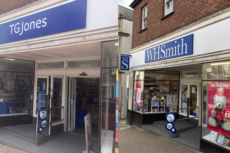 Why Has Wh Smith Changed to Tg Jones