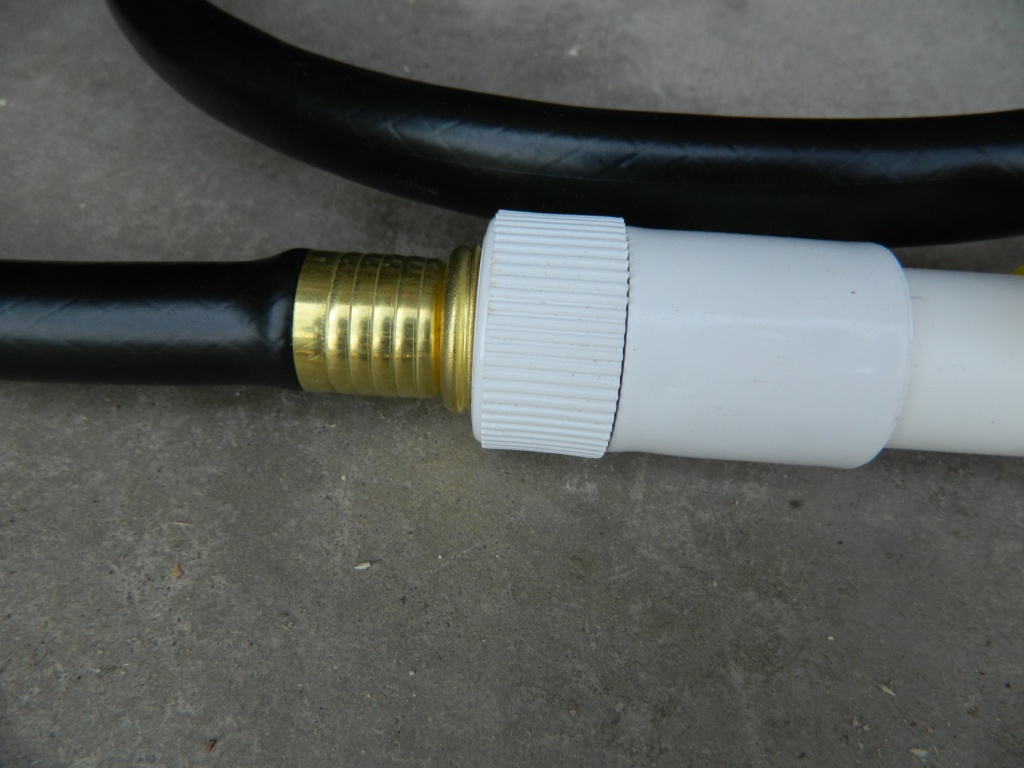 Connect Pvc to Garden Hose