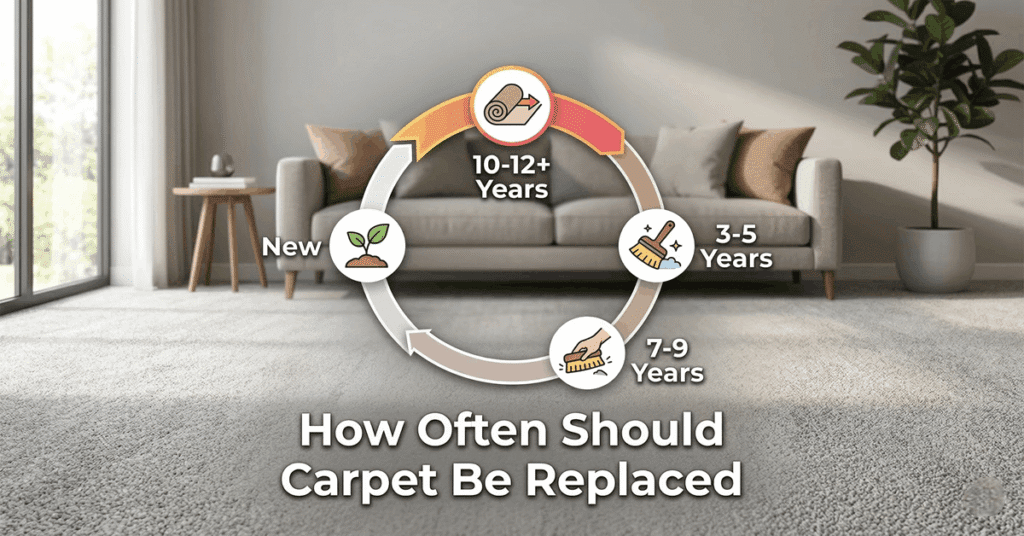 How Often Should Carpet Be Replaced