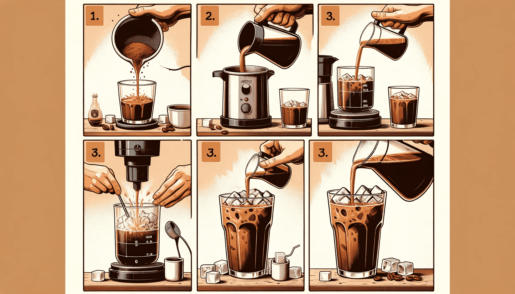 Step by Step Coffee Making