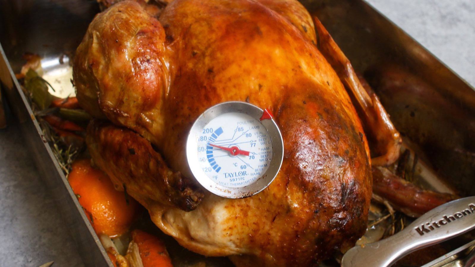 Stuffing Temperature in a Turkey