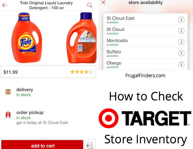 Target in Store Stock Checker