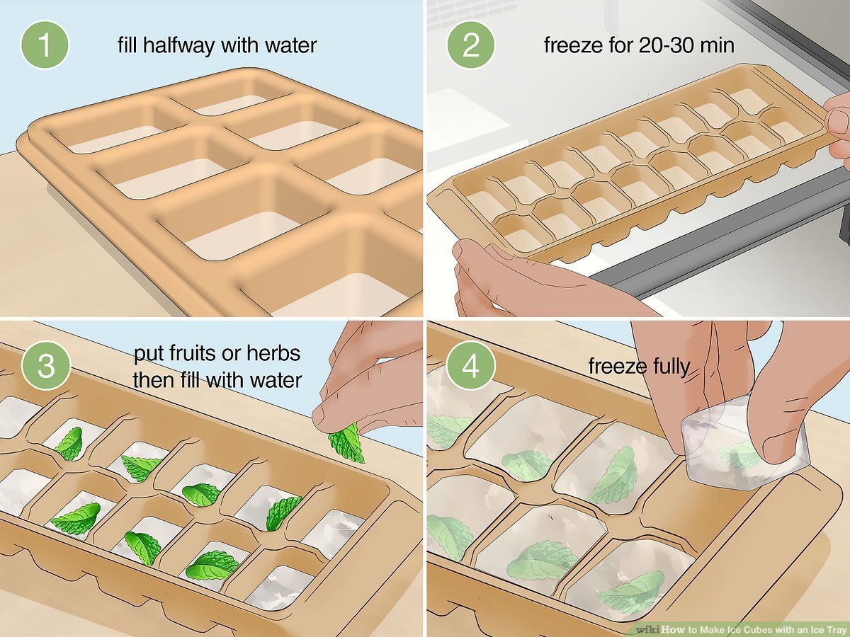 How to Make Cube Ice