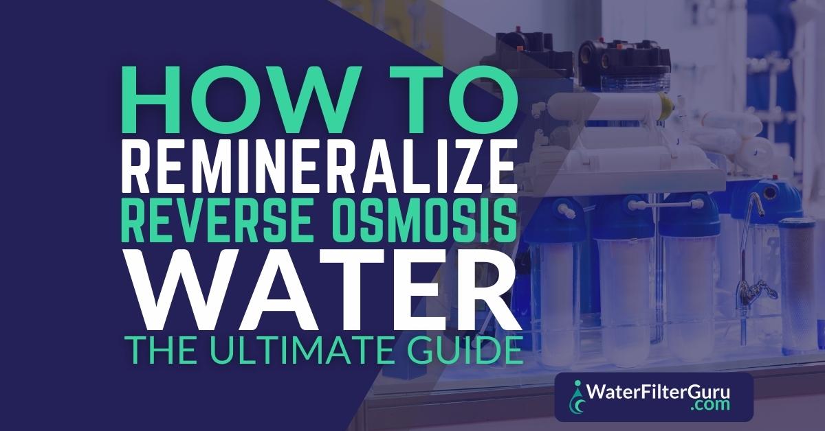 Adding Trace Minerals to Reverse Osmosis Water