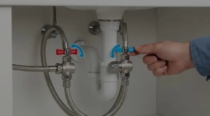 How Do You Turn the Water off Under the Sink