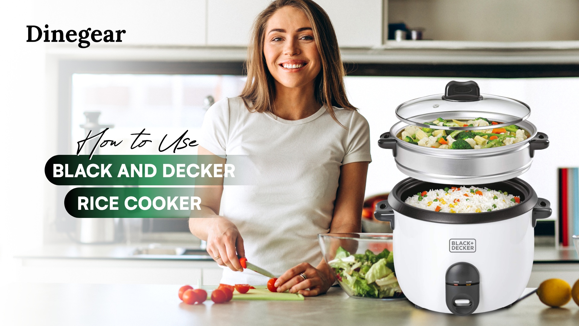 How to Use the Black and Decker Rice Cooker