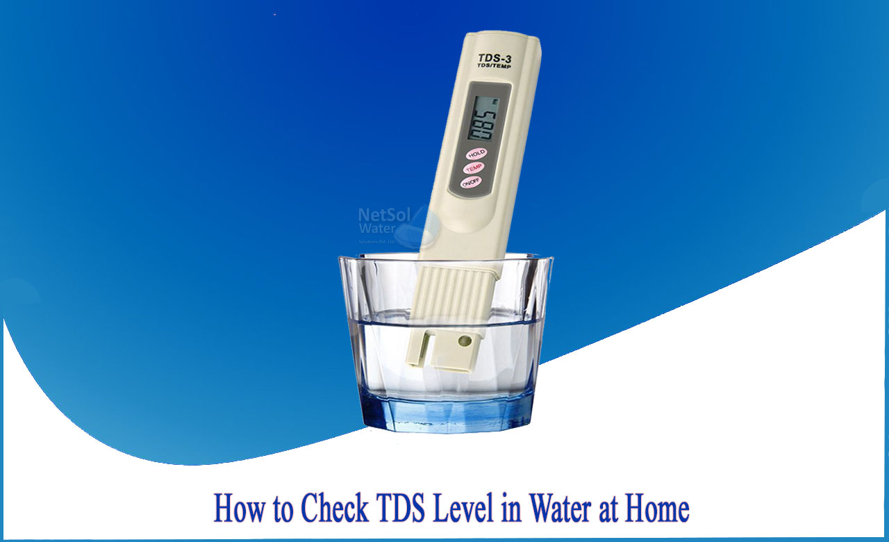How to Check Tds of Water