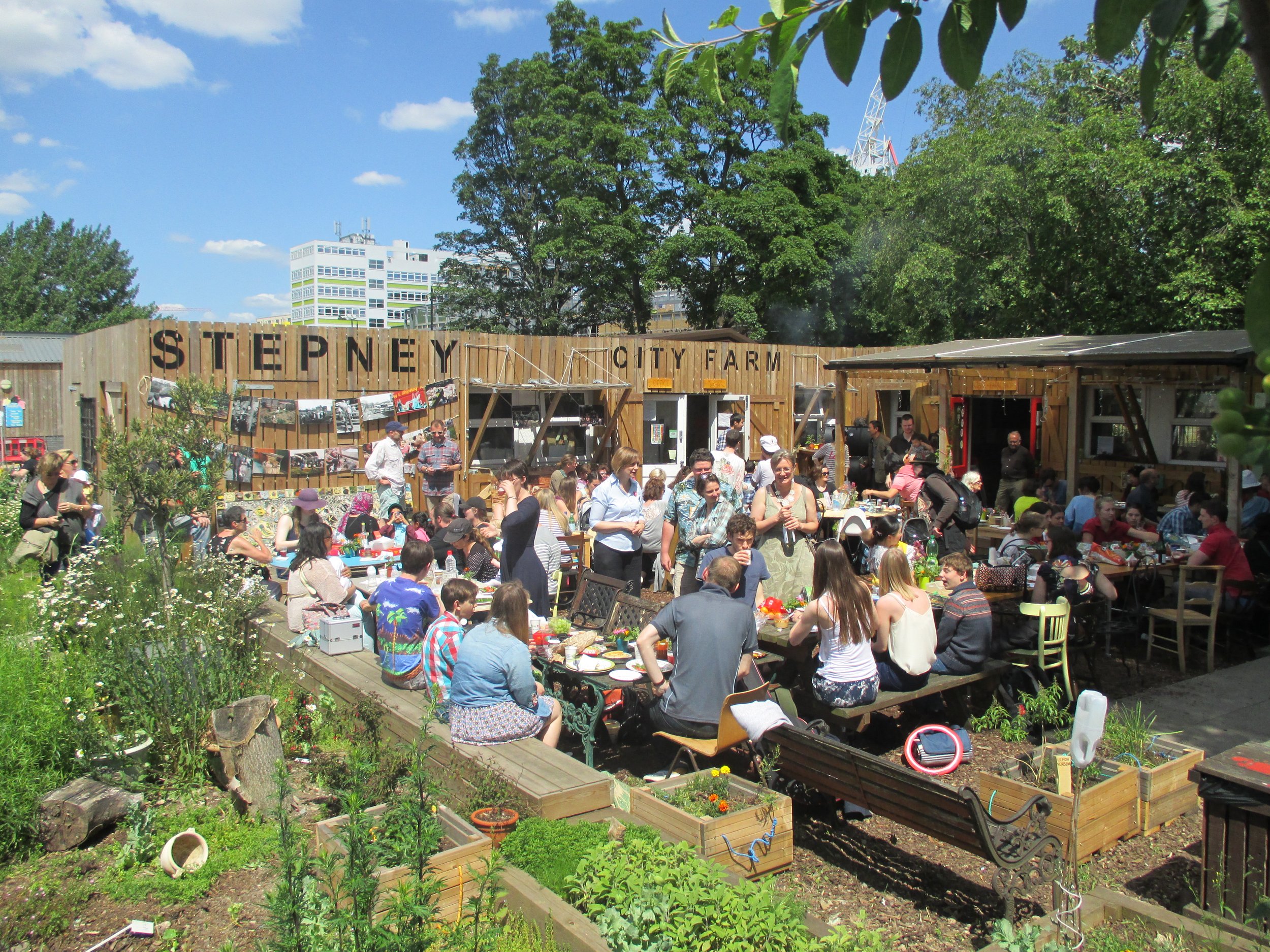 Stepney City Farm Stepney Way London