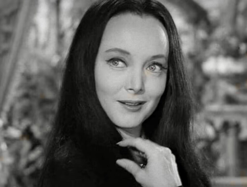 Who Played Morticia Addams on the Addams Family