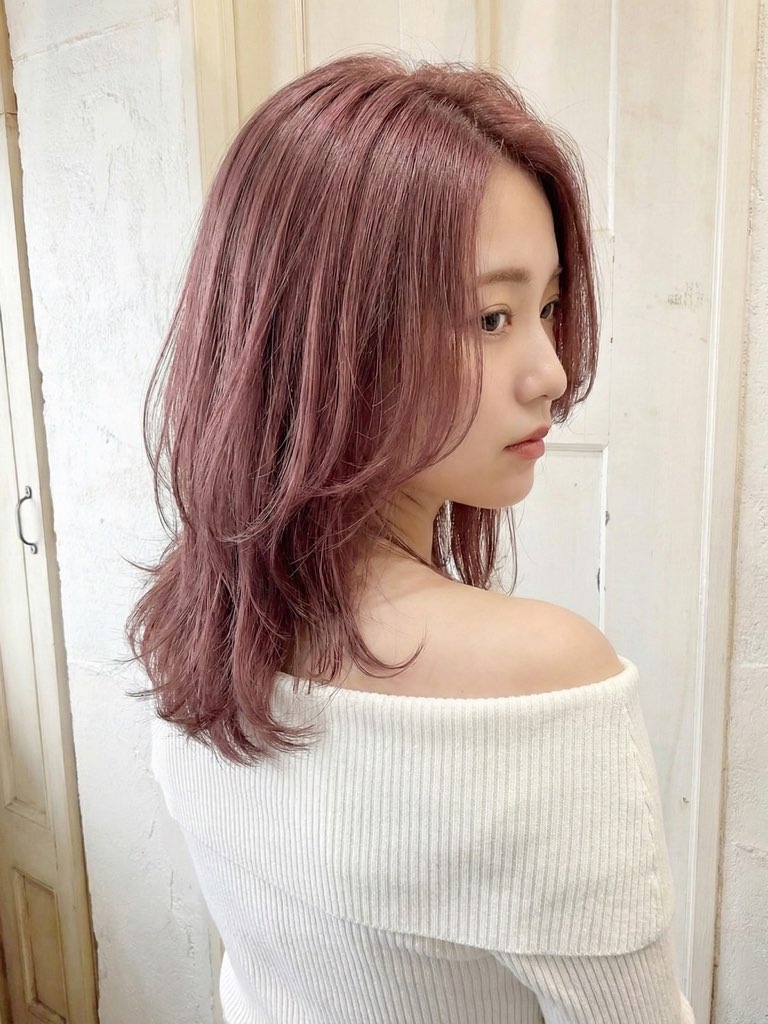 大人女子を魅了するピンクグレーの髪色｜透明感と色落ちの真相を徹底解明