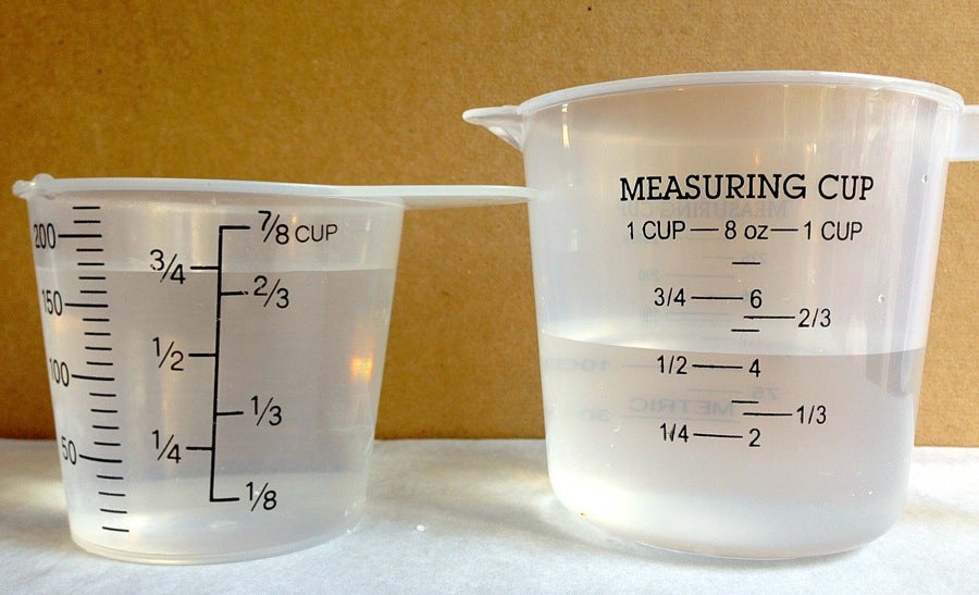 What Is Half of 3/4 Cup