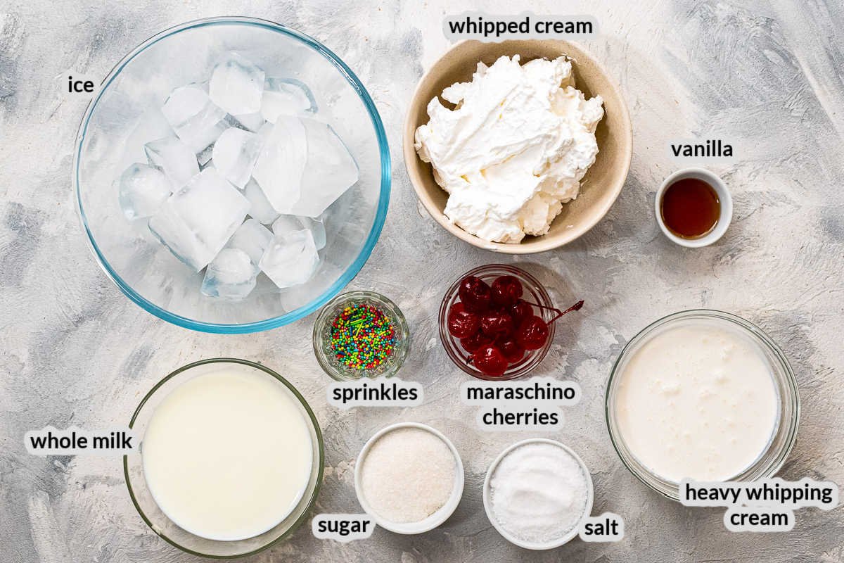 What Are the Ingredients in Ice Cream