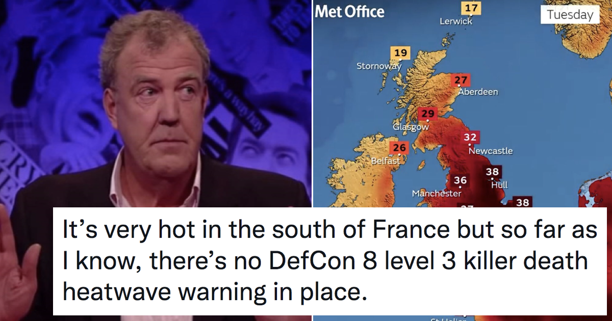 Extreme Heat Forces Jeremy Clarkson to Close Pub Butcher Shop