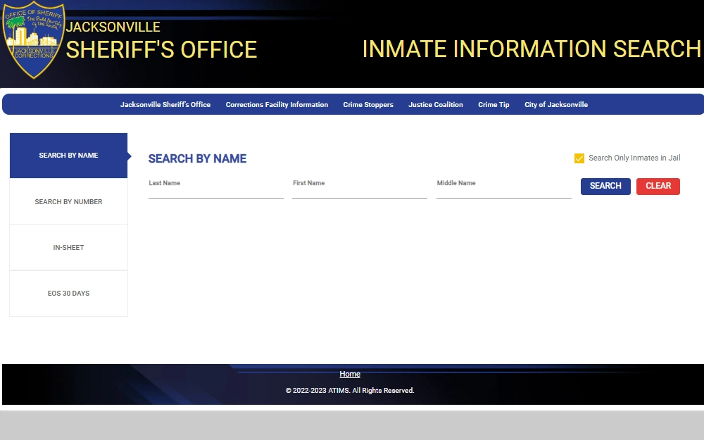 Jacksonville Sheriff's Office Public Records Portal